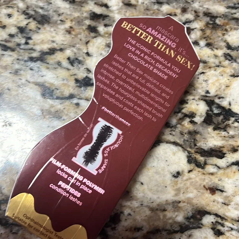 💋♣️Too Faced Better Than Sex Chocolate Mascara Full Size